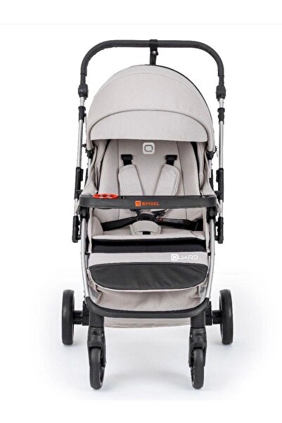 TURHANBEBE Pixel Çift Yönlü Mama Tablalı Bebek Arabası