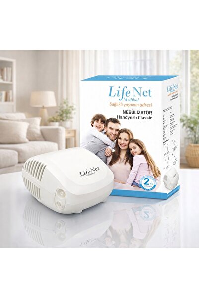 Life Net Medikal Kompresörlü Nebulizatör Cihazı Buhar Makinası Handyneb Classic