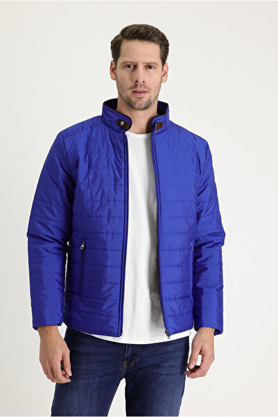 Kiğılı Super Slim Fit Ekstra Dar Kesim Kapitone Spor Mont