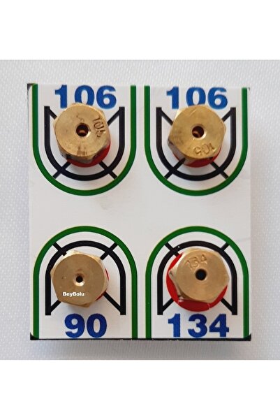 FullYedek Altus 7 MM  Doğalgaz Ocak Dönüşüm Enjektör Memeleri Takımı