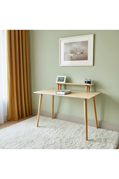 Vera Concept Home Ahşap Çalışma Masası Ofis Masası Bilgisayar Masası Laptop M...