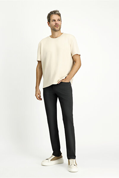 Kiğılı 7 دروب قصة ضيقة بنطلون قماش / بنطلون شينو ذو قصة ضيقة