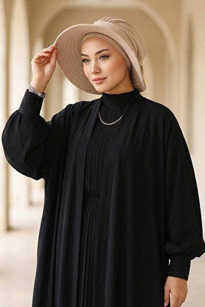 Aisha's Design Знімний капелюх з бантиком ззаду, капелюх-тюрбан, камінь, S-4A