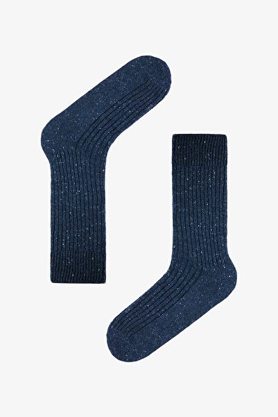 Penti Erkek Ribbed Lacivert Soket Çorap