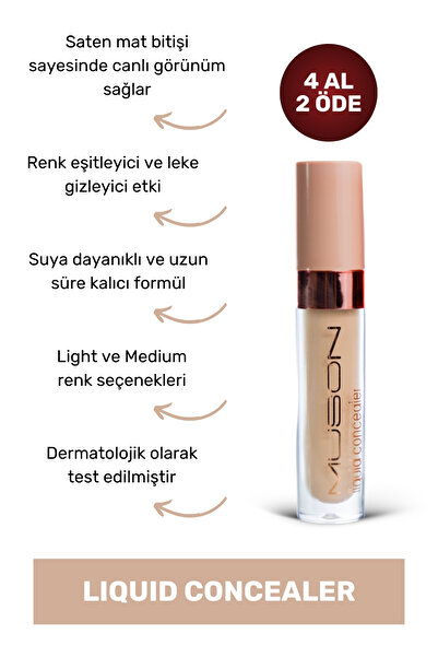 Muson Liquid Concealer 6 ml - Light