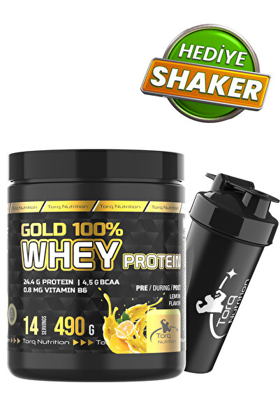 Torq Nutrition Gold Whey Protein Limon Aromalı 490 gr