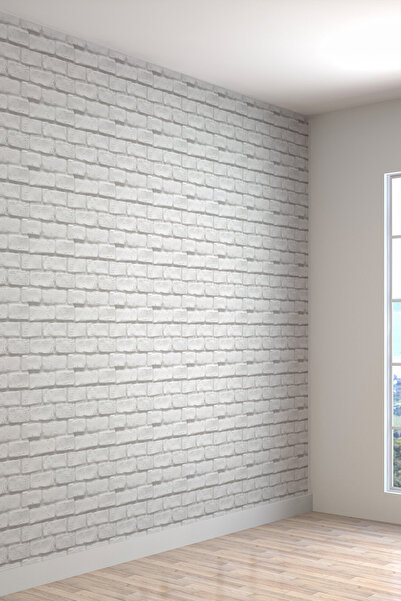dreamwall 3 Boyutlu Tuğla Duvar Desenli Silinebilir Tekstil Duvar Kağıdı