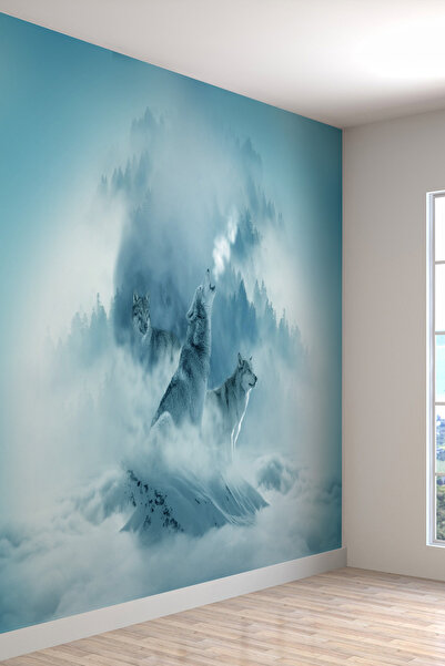 dreamwall Kurt Desenli Isı Ve Ses Yalıtımlı Sağlıklı Tekstil Duvar Kağıdı