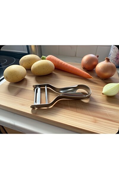 IKEA Vardagen Paslanmaz Çelik Sebze Meyve Patates Soyacağı 13 Cm