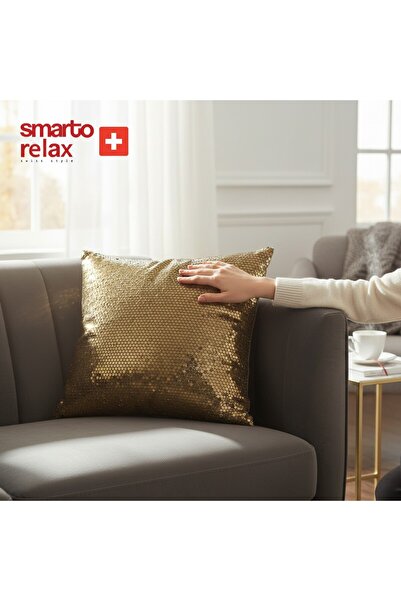 Smarto relax Luxe Gold Dekoratif Kırlent47×47