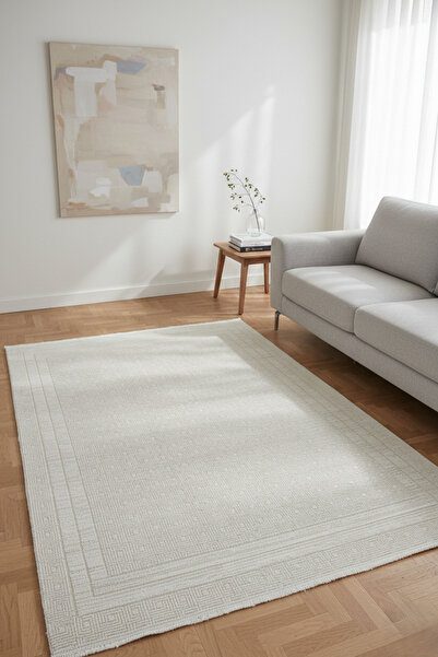 Anaska Home Modern Desenli 6 Metrekare Halı 4 Metrekare Halı Salon Halısı Otu...