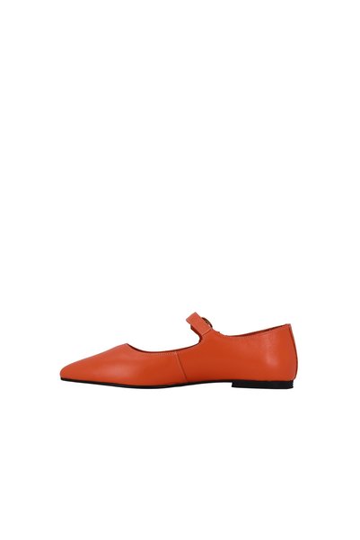 DİSPARİTA 251010 Genuine Leather Women's Ballerina Shoes