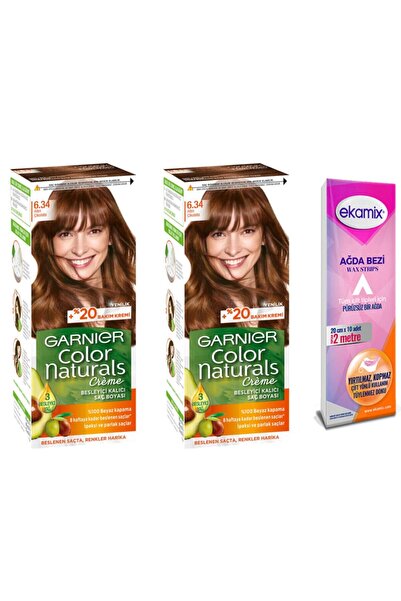 Garnier Color Naturals Set Boya 6.34 Altın Çikolata 2 Adet