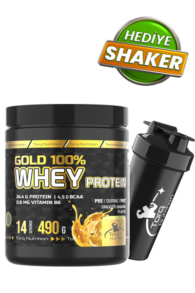 Torq Nutrition Gold Whey Protein Muz Aromalı 490 gr