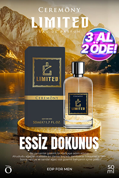 Ceremony Limited 50 ml Edp Erkek Parfüm