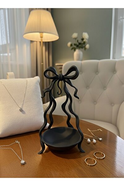hediyesepetinde 🎀   Ribbon Designed Jewelry Stand |   Elegant Decor & Jewelr...