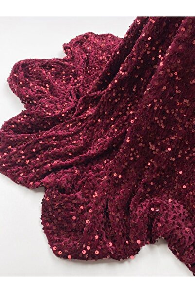 MODELİSA Pullu kadife ital kumaş
