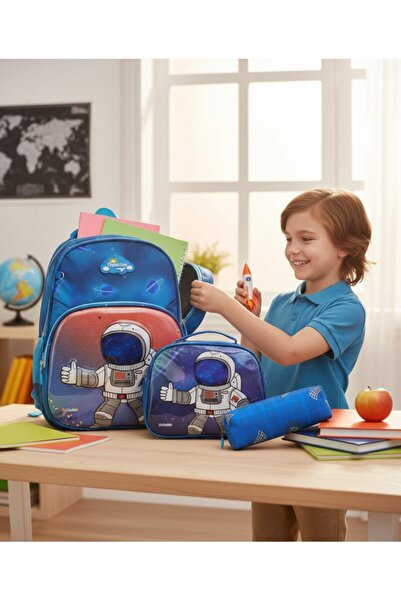 Kidessa 2035-1370 Geantă pentru școală primară unisex cu spate anatomic Relaxion