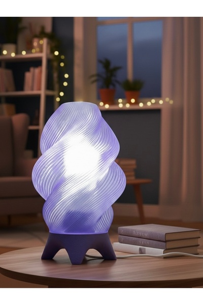 Lumba Design Modern Gece Lambası Dekoratif Abajur Aydınlatma