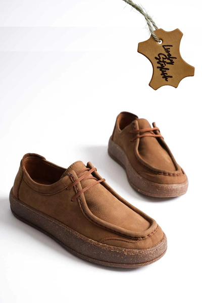 Lively Stylish Vita Genuine Leather Nubuck Comfort Sole Lace-Up Casual Shoes ...