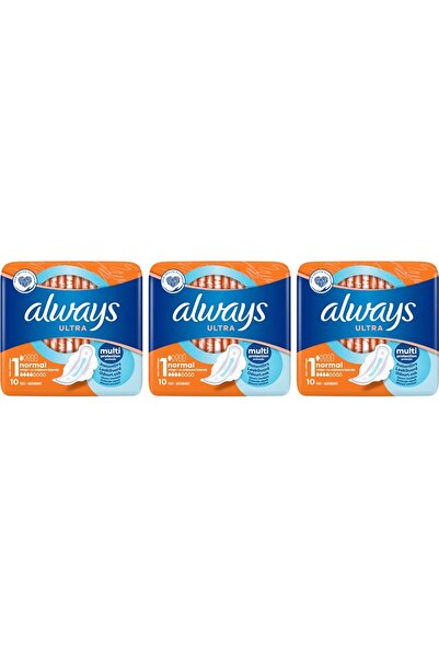 Always Set 3 BUCATI ABSORBANTE 10BUC ULTRA NORMAL PLUS