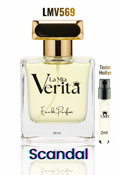 la mia verita Scandal Parfüm KADIN LMV569 Oryantal Çiçeksi Karamel, Vanilya T...
