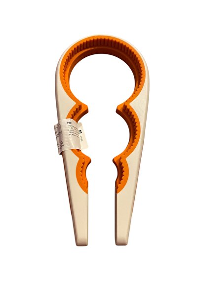 IKEA UPPFYLLD KAVANOZ AÇACAĞI BEYAZ-TURUNCU 21 CM