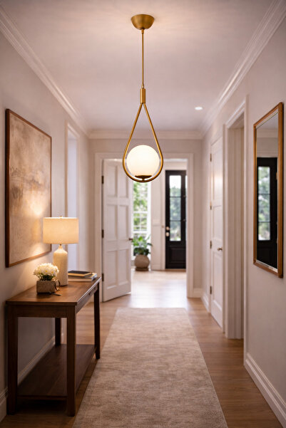 Apliqa Lustra HubRom, MIRZA 3539-01-FR 20x100 cm 1xE27-60W Antiq