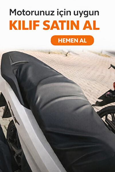DUDAKTAN KALBE Motorsiklet Sele Kılıfı Pedi Pcx Honda Forza Siyah Black Model...