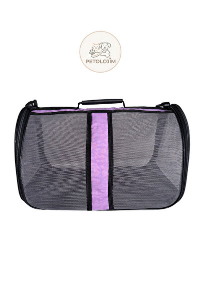 Petolojim Hava Alabilen Kedi Köpek Taşıma Çantası - Uçak İçin Uygun