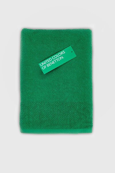 Benetton Home Πετσέτα μπάνιου Πράσινη 100% βαμβακερή πετσέτα προσώπου 30x50 cm