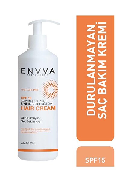 ENVVA Keratin&collagen Spf-15 Cremask Saç Bakım Kremi 500ml