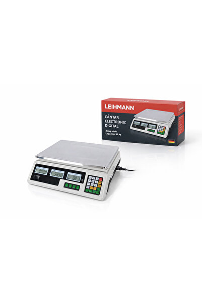 LEIHMANN Electronic scale, capacity 40 kg