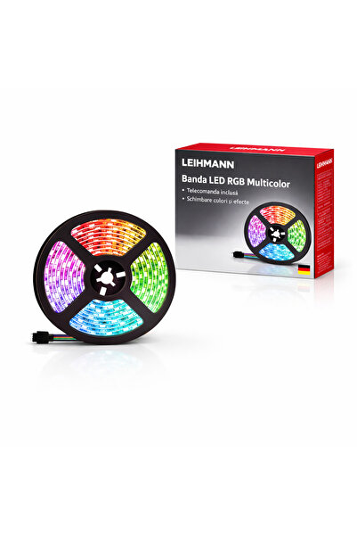 LEIHMANN 300 RGB LED strip of 5m, with remote control