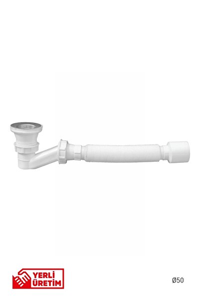 GGama Pipo Duş Trobleni Körüklü Duşakabin Gama Gider Sifonu Çıkış Q50