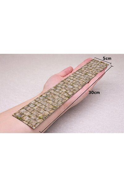 Yerli Yapışkan Arnavut Kaldırımı – Teraryum & Diorama Yol Kaplaması