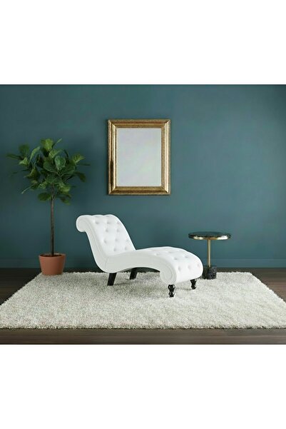 Ebrar Home Design Lüks Kadife Kapitoni Uzanma Koltuğu - Modern Josephine Köşe...