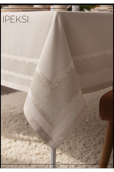 Sfr Home by FİSKOS SILKY PANEL STAIN-PROOF TABLE CLOTH