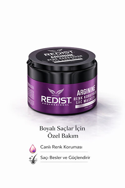 Redist Arginine Saç Bakım Maskesi - Güç Ve Yenilik - Vegan 250 ml