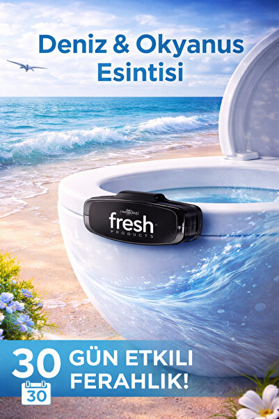 Fresh Products Bodrum Nights Okyanus Esintili WC Clip 2.5 Koku Giderici