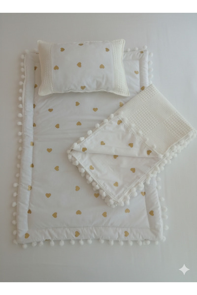 Wenaris Baby Diaper Set with Blanket, Cushion, Baby Pillow, Newborn, Crib, Ba...