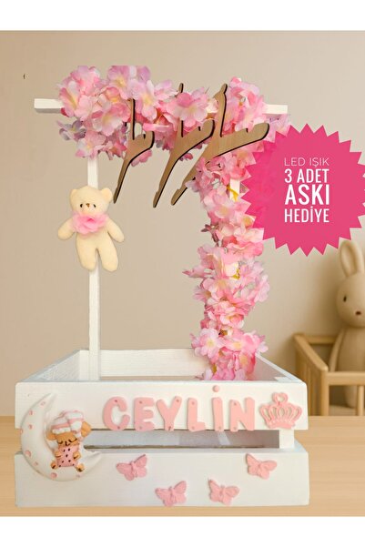 glow moon 40 Uçurma Sepeti / Kırk Uçurma Sepeti / Babyshower / Bebek Hediye S...