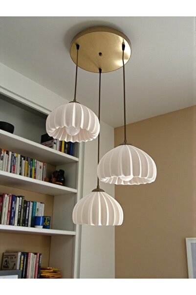 DREAM MODE Solis Modern 3’lü Sarkıt Avize | Salon ve Mutfak Aydınlatması Şık ...