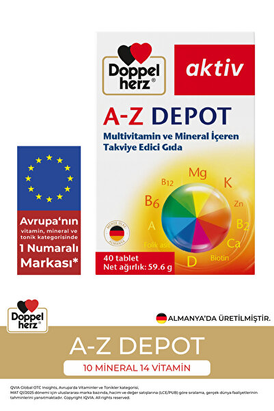 Doppelherz A-Z Depot Multivitamin 40 Tablet