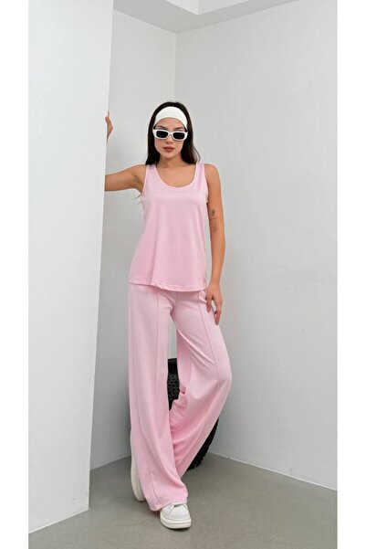 Moda Banuş Thick Strap Modal Fabric Tank Top Blouse