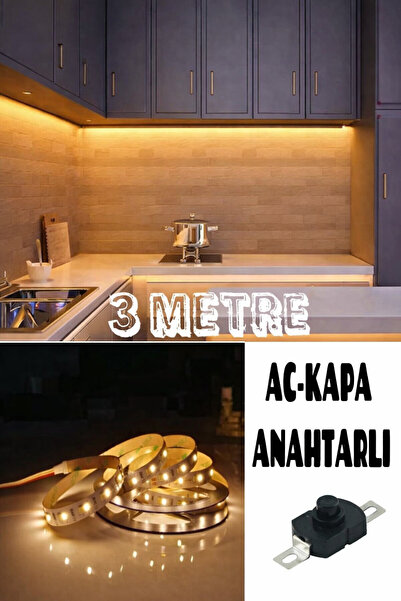 Sunbox Mutfak dolabı tezgah üstü Tam set 3 metre günışığı