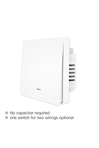 Choice4 مفتاح إضاءة ذكي Tuya ZigBee من MoesHouse أبيض اللون، بدون سلك محايد، ...