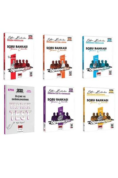Yargı Yayınları 2023 Kpss Eğitim Bilimleri Öğretmenler Ekibi Tamamı Çözümlü S...