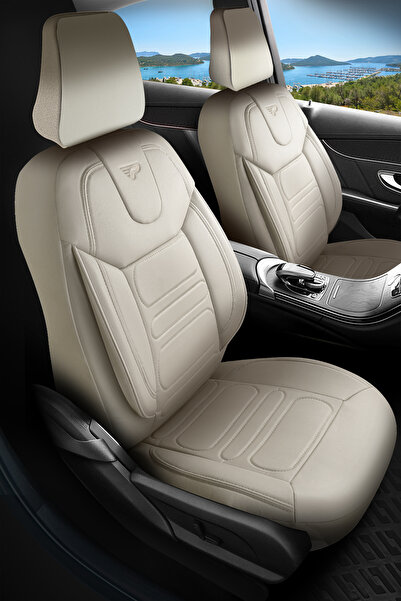 Panda Kılıf PANDA RODOS SERİSİ DERİ ORTOPEDİK OTO KOLTUK KILIFI - TAM SET