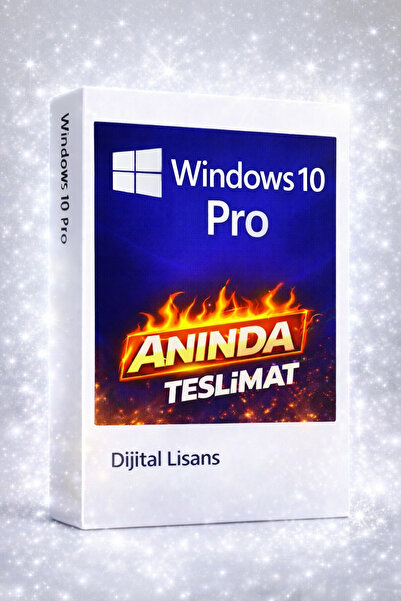 MICROSOFT OEM Windows 10 Pro 32/64bit Kalıcı Lisans Anahtarı - Anında Teslim